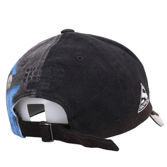 SUPREME x MM6 Split Design 6-Panel Hat Black Size ONE SIZE