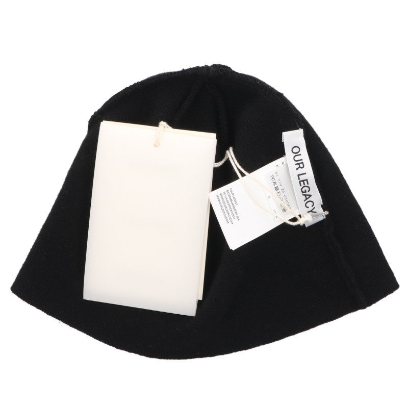 OUR LEGACY 26SS Wool Beanie Black Size ONE SIZE