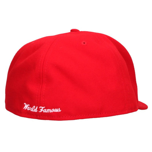 New Era x SUPREME Breast Cancer Awareness Box Logo Cap Red Size 7.75
