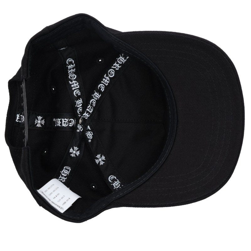 Chrome Hearts Denim Trucker Embroidery Black/Silver Size ONE