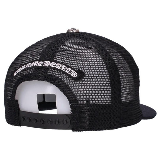 Chrome Hearts TRUCKER CAP Calf Hair Patch Hat Size ONE