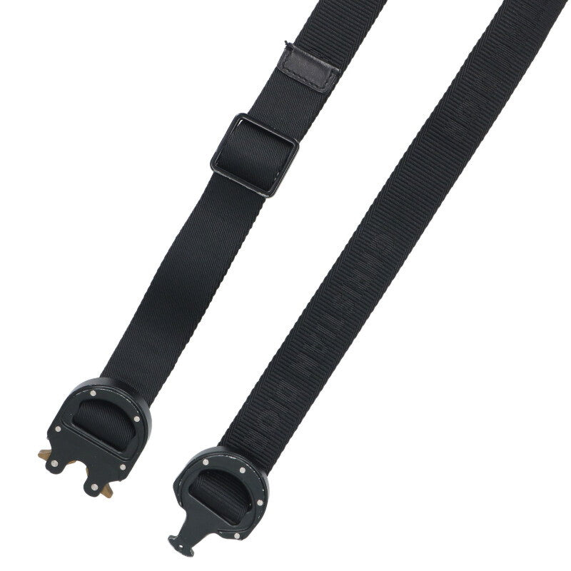 DIOR Rollercoaster Buckle Belt Black Size ONE SIZE