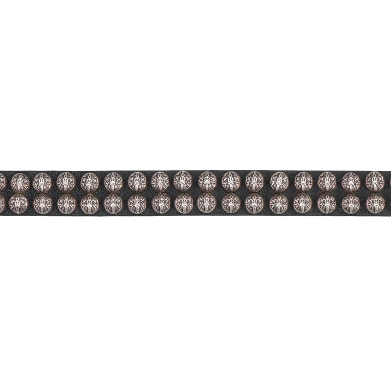 Chrome Hearts Dagger Studded Leather Belt Size 40
