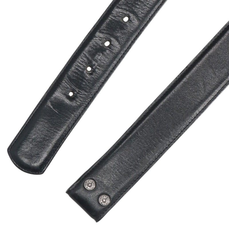 Chrome Hearts 1.5" STRAP Scroll Label Rivets Size ONE SIZE