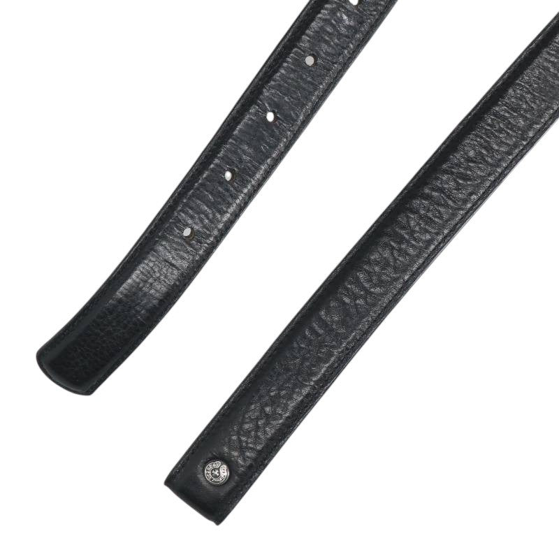 Chrome Hearts 1" Scroll Label Rivets Leather