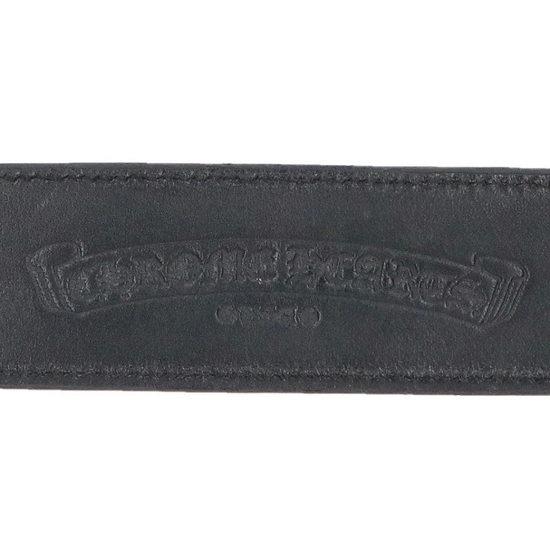 Chrome Hearts Gunslinger Bronze Leather Belt Size 34