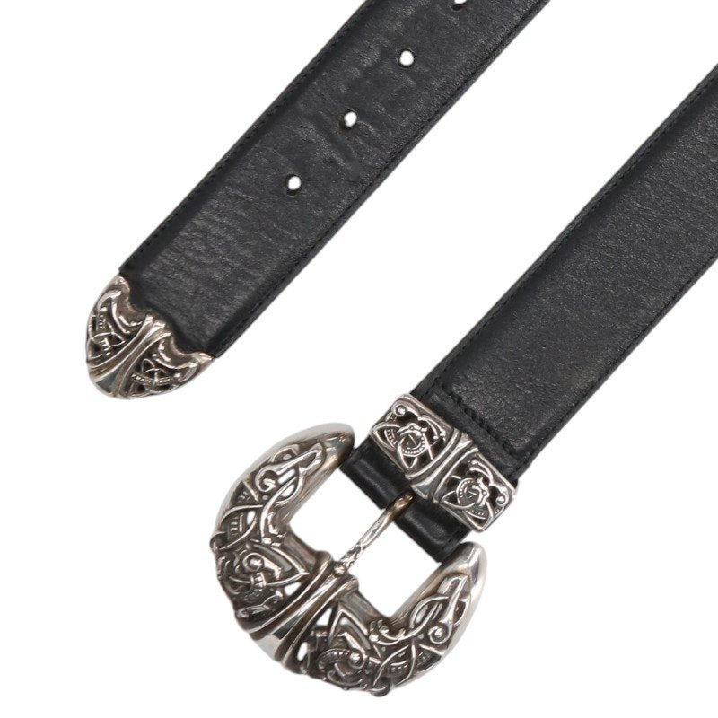 Chrome Hearts BLT CLT TALON3PC Celtic Belt Black Size 32