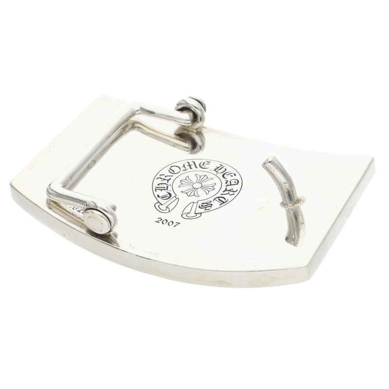 Chrome Hearts Silver Single Military Flare Knee Buckle