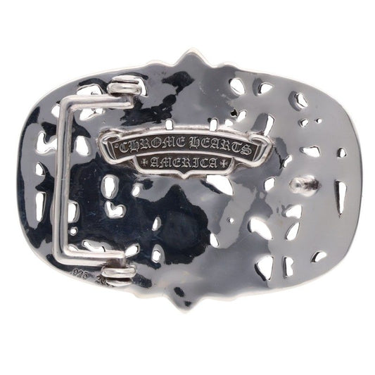 Chrome Hearts Cemetery Cross Silver Buckle