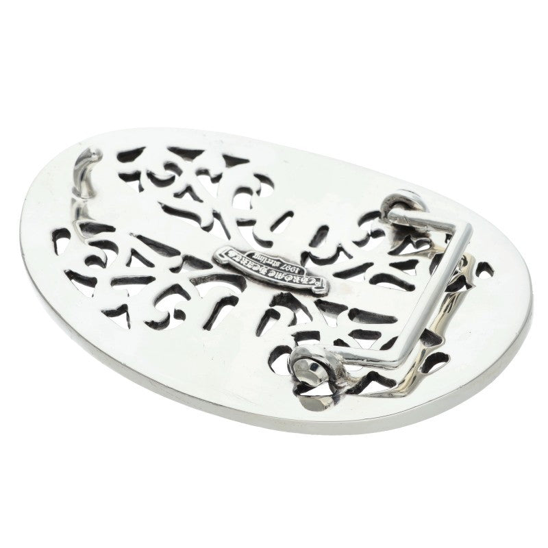 Chrome Hearts Sterling Silver Large Classic Cross Buckle