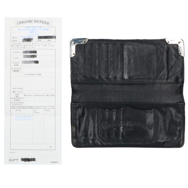 Chrome Hearts Long Single Fold Alligator Size ONE SIZE