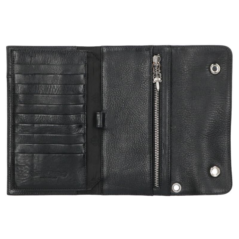 Chrome Hearts WAVE Cross Ball Leather Wallet Size ONE Multi