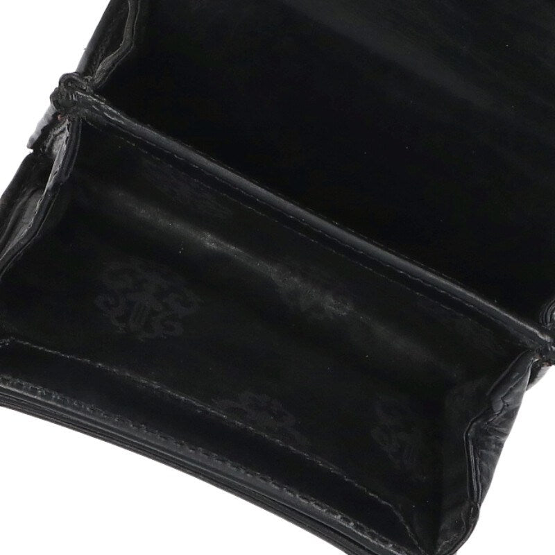 Chrome Hearts Tiny Wallet CH Plus Leather Size ONE SIZE