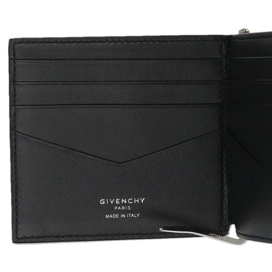 GIVENCHY Grained Leather Wallet w/ Clip F1K213 Size ONE SIZE