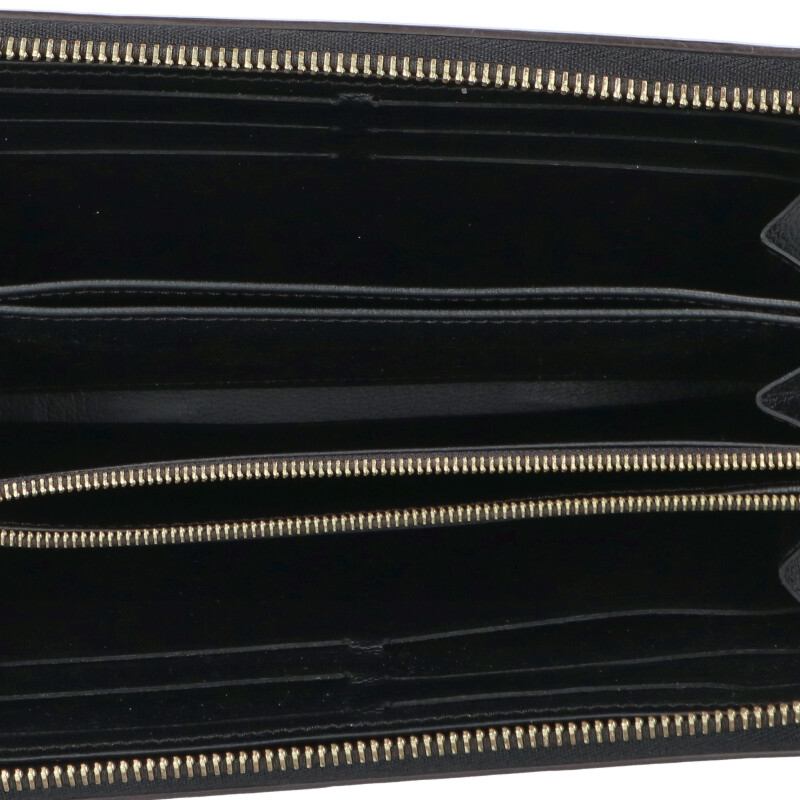 LOUISVUITTON Zippy Wallet Alligator Croc Black Size ONE SIZE