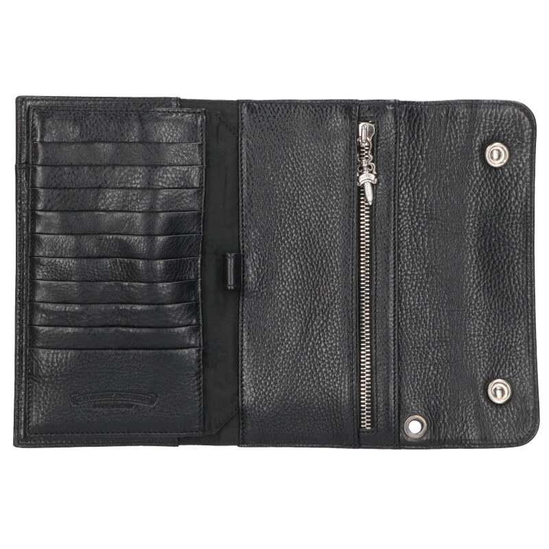 Chrome Hearts WAVE CROSS BALL Wallet Size ONE SIZE