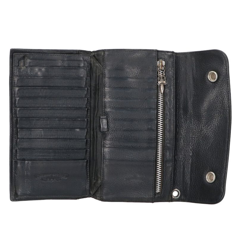Chrome Hearts WAVE BS Fleur Button Leather