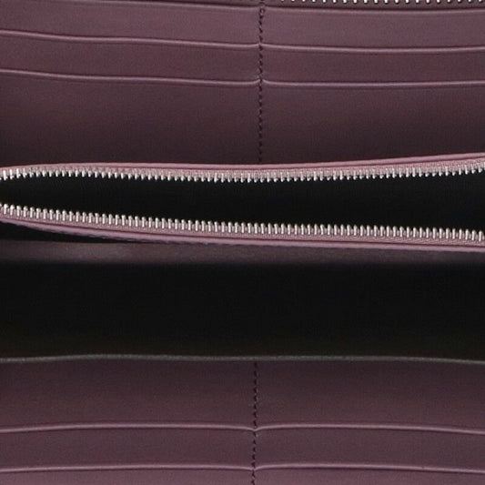GUCCI Round Zipper Wallet Pink Size ONE SIZE