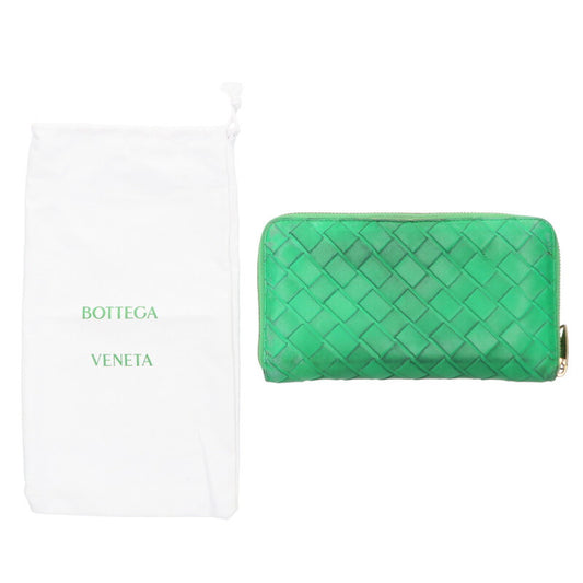 Bottega Veneta Leather Wallet Green