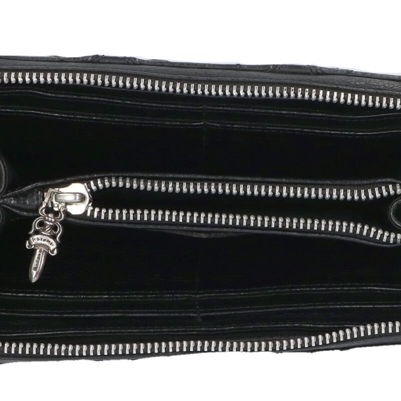 Chrome Hearts REC F ZIP Quilted Cross Black Size ONE SIZE