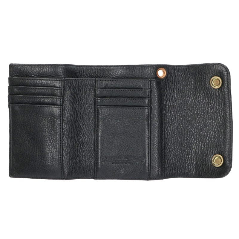 Chrome Hearts 22K WAVE MINI Cross Ball Wallet Size ONE SIZE