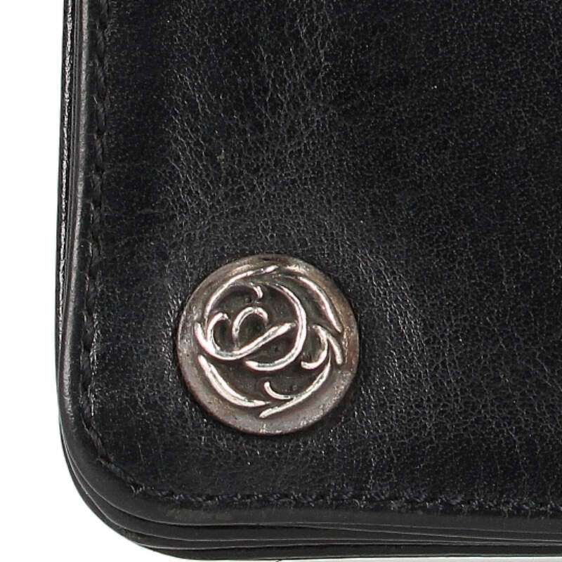 Chrome Hearts 1ZIP Floral Button Leather Size ONE SIZE
