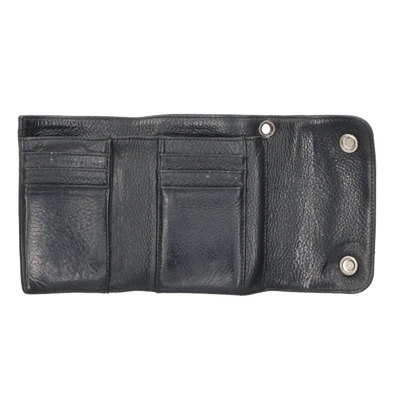 Chrome Hearts WAVE MINI Leather Wallet multi Size ONE SIZE