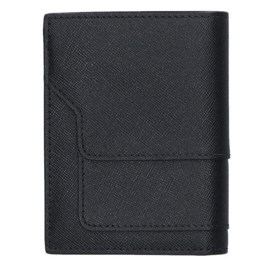 MARNI 21AW Saffiano Calf Bi-Fold Wallet Black Size ONE SIZE