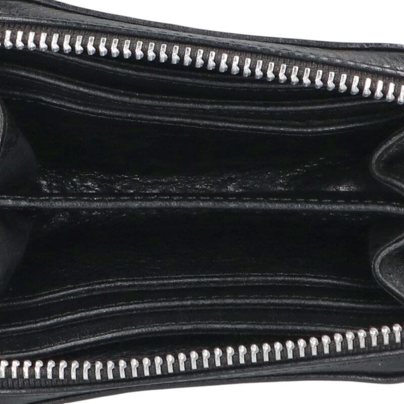 Chrome Hearts 3 Side Zip Pyramid Studs Leather Size ONE SIZE