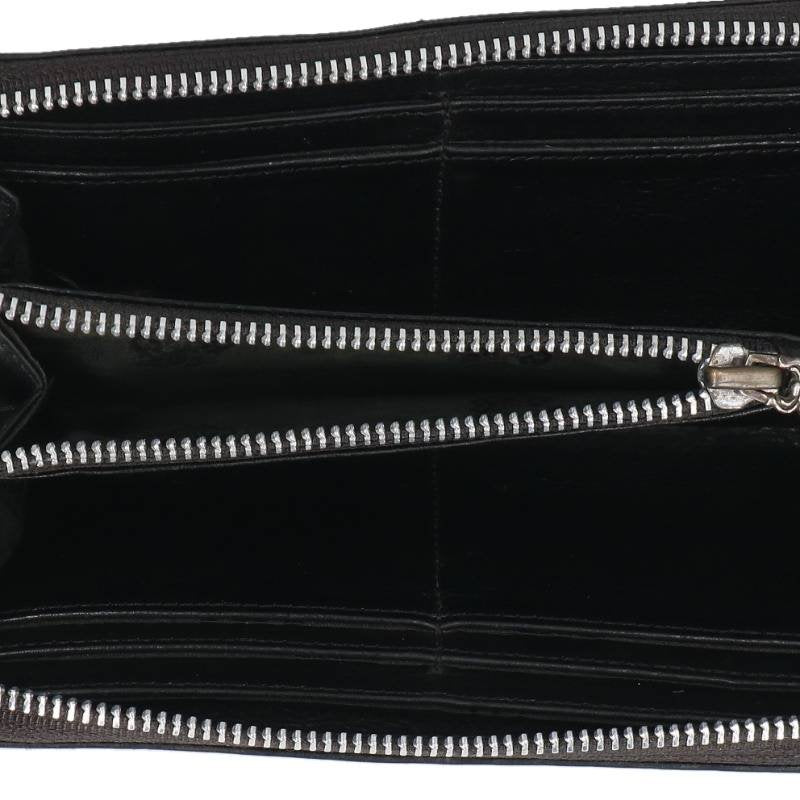 Chrome Hearts REC F ZIP PLANE Round Zip Wallet