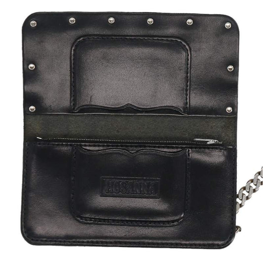 TENDERLOIN Borneo Skull Leather with Chain Wallet Size Multi
