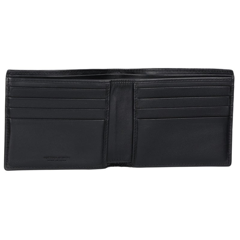 BOTTEGA VENETA Intrecciato Wallet Black Size ONE SIZE