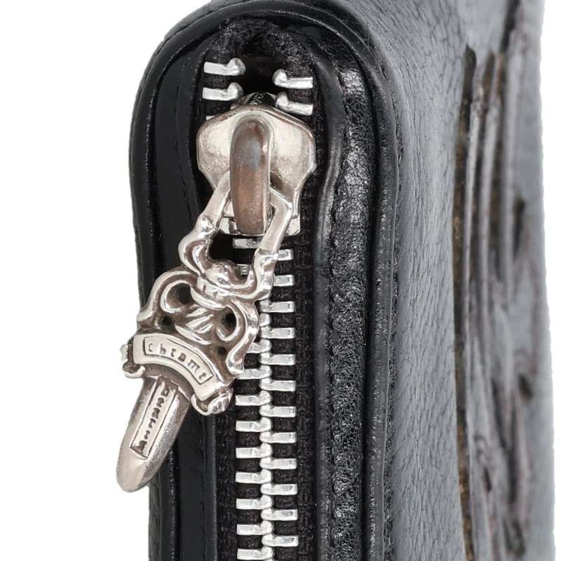 Chrome Hearts REC F ZIP 3 Cross Wallet Multi Size ONE SIZE