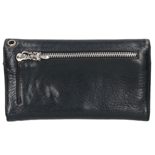 Chrome Hearts Wave Cross Ball Wallet Black Size ONE SIZE