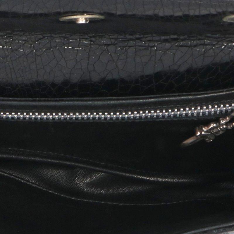 Chrome Hearts WAVE BS Flare Leather Wallet Size ONE SIZE