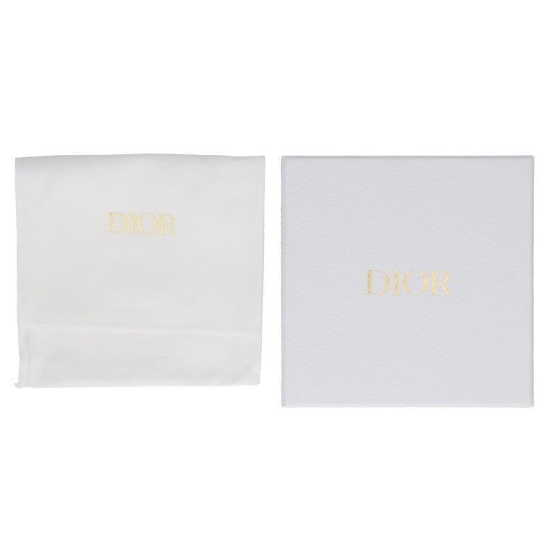 DIOR Jacquard Lace Design Trifold Wallet Pink Size ONE SIZE