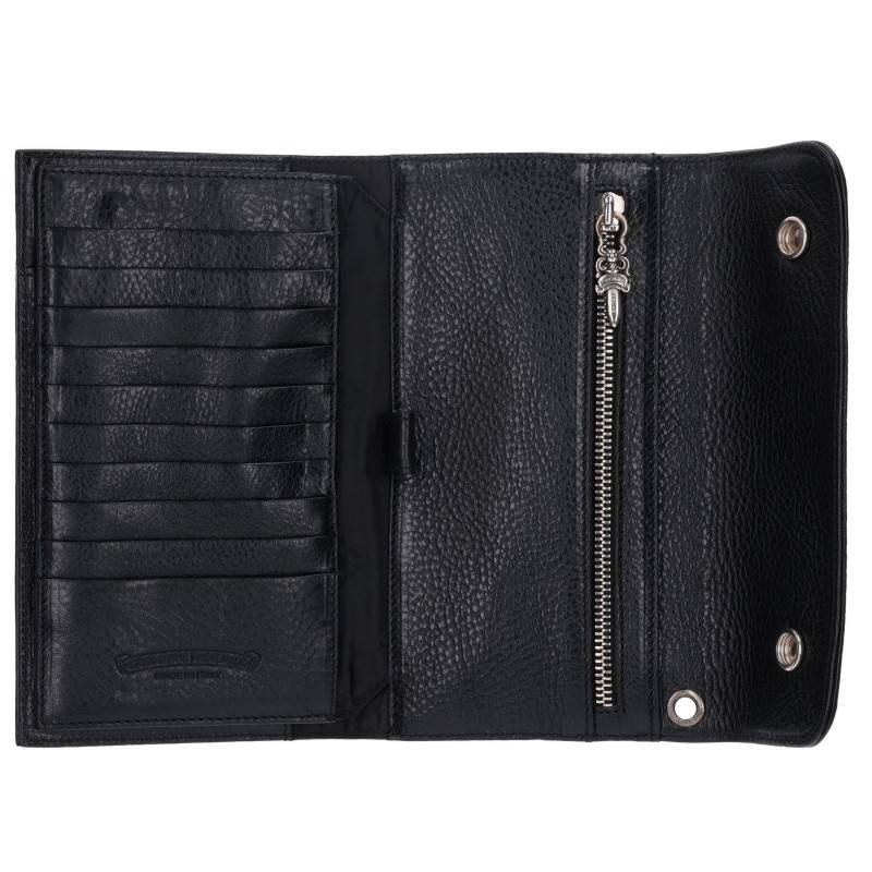 Chrome Hearts Wave Cross Ball Leather Wallet Size ONE Multi