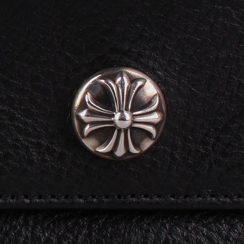 Chrome Hearts Judy Cross Ball Leather Wallet Size ONE SIZE