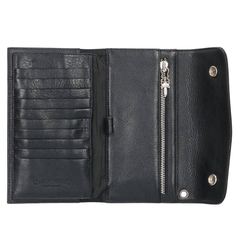 Chrome Hearts Wave Cross Ball Leather Wallet Size ONE Multi
