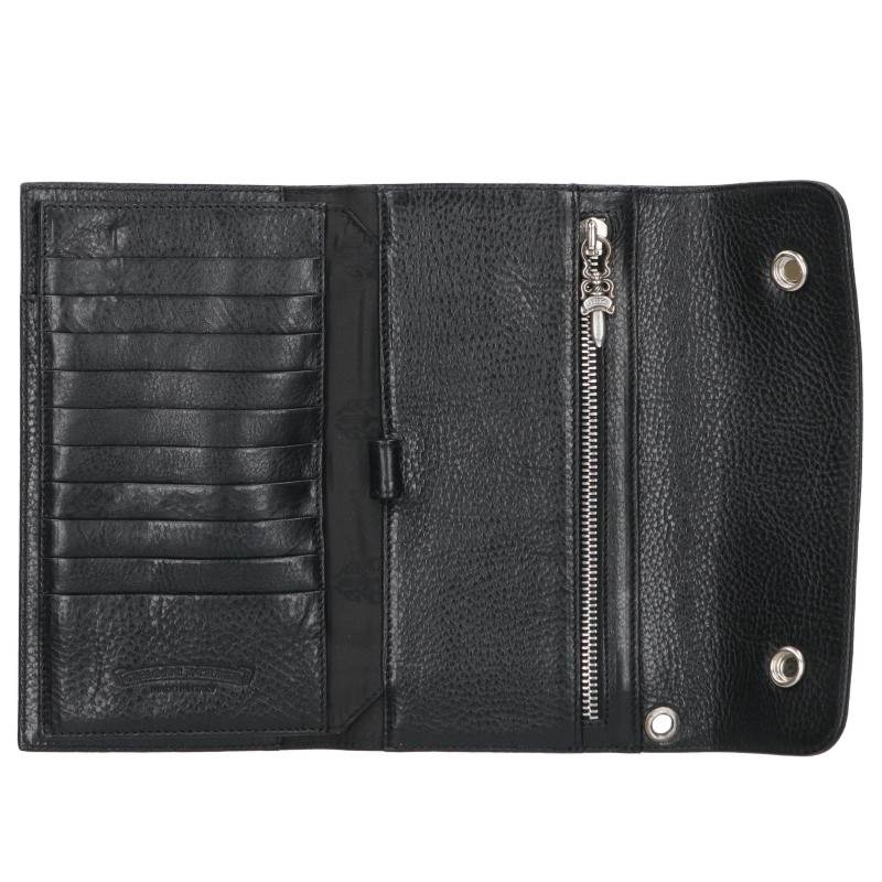 Chrome Hearts WAVE CROSS BALL Wallet Size ONE SIZE