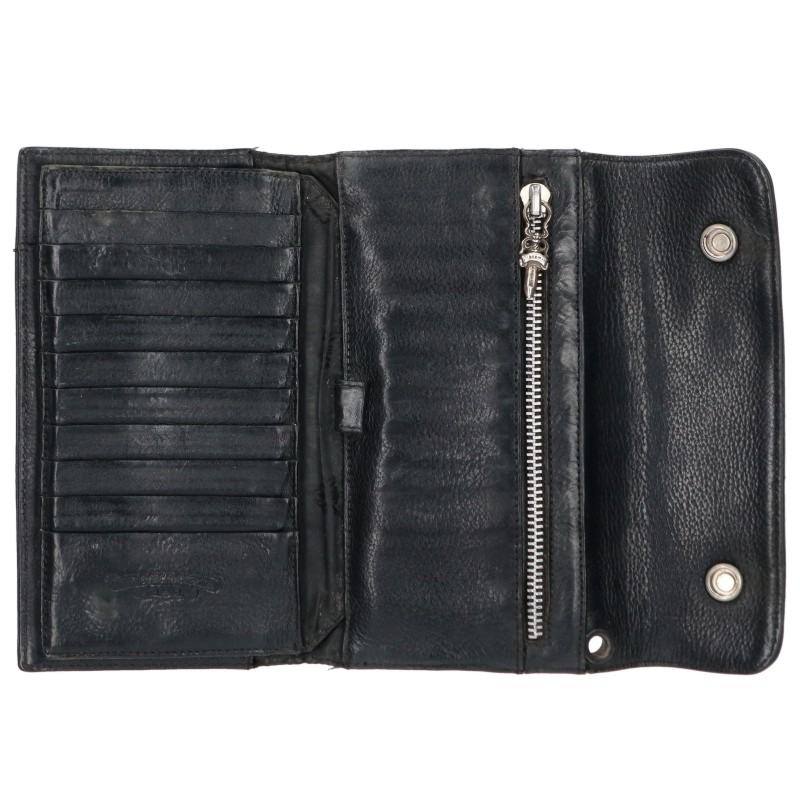 Chrome Hearts WAVE CROSS BALL Wallet Size ONE SIZE