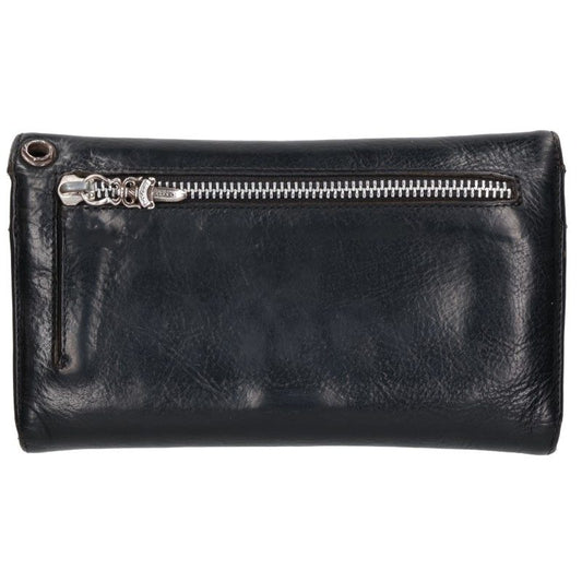 Chrome Hearts Wave Cross Ball Wallet Black Size ONE Multi