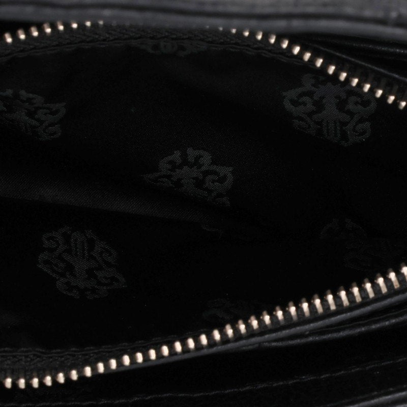 Chrome Hearts JUDY Cross Patch Cross Ball Wallet Black