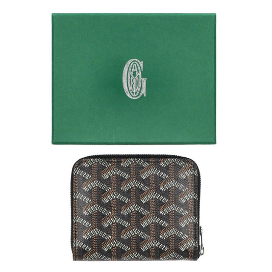 GOYARD Matignon PM PVC Coated Leather Coin Size ONE SIZE