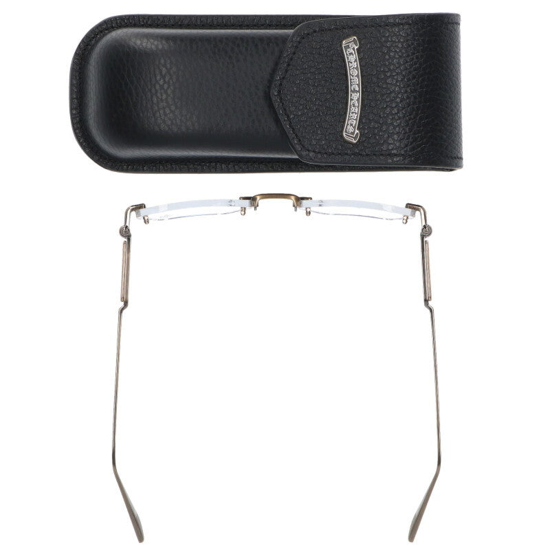 Chrome Hearts HOLE SHOT Metal Temple Rimless Size ONE SIZE