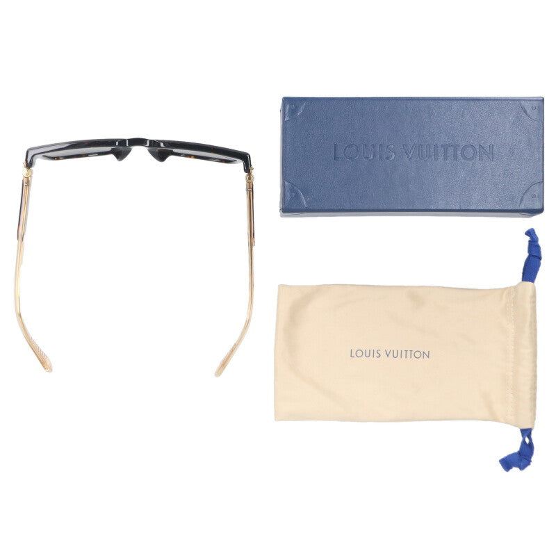 Louis Vuitton LV Sunglass Brown Size 54
