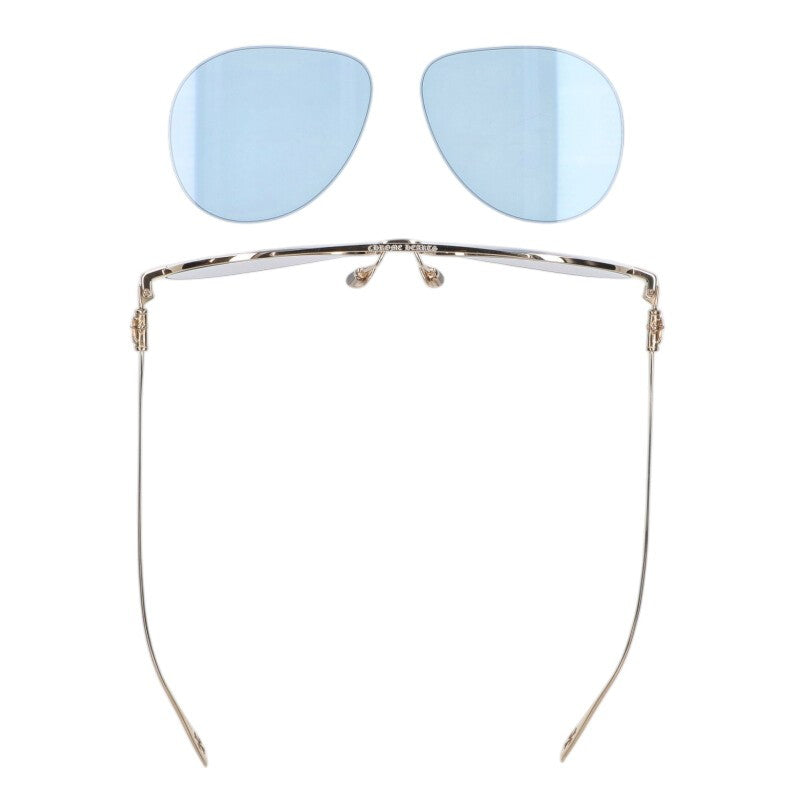 Chrome Hearts STEPPIN' BLU Cross Teardrop