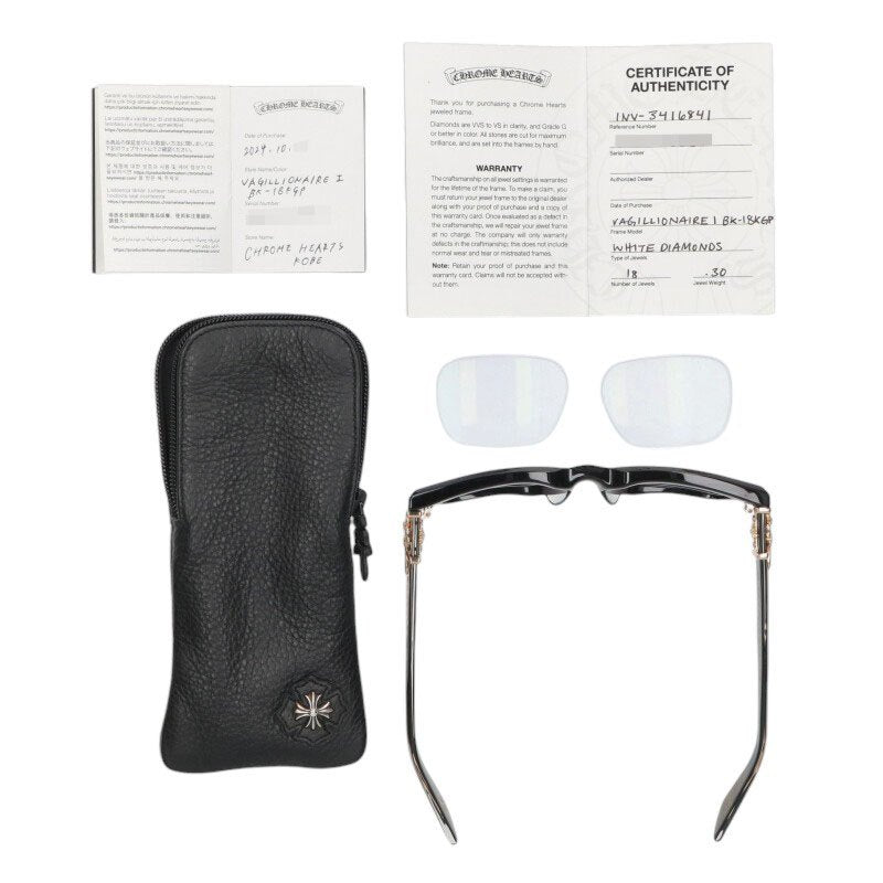 Chrome Hearts VAGILLIONAIRE Dagger Temple Pave Size ONE SIZE