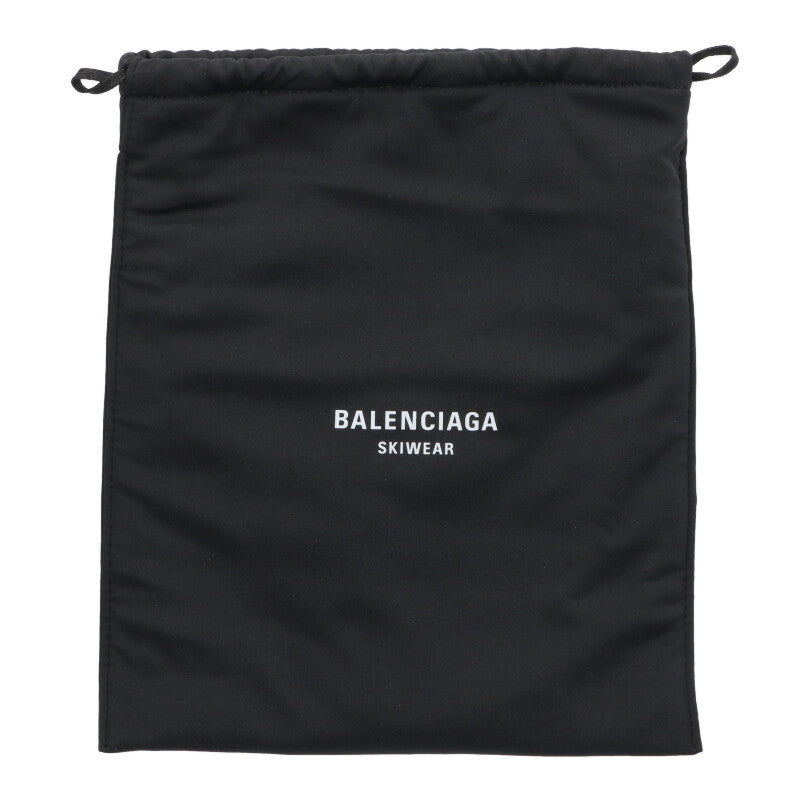 BALENCIAGA Logo Engraved Ski Goggles Black Size ONE SIZE