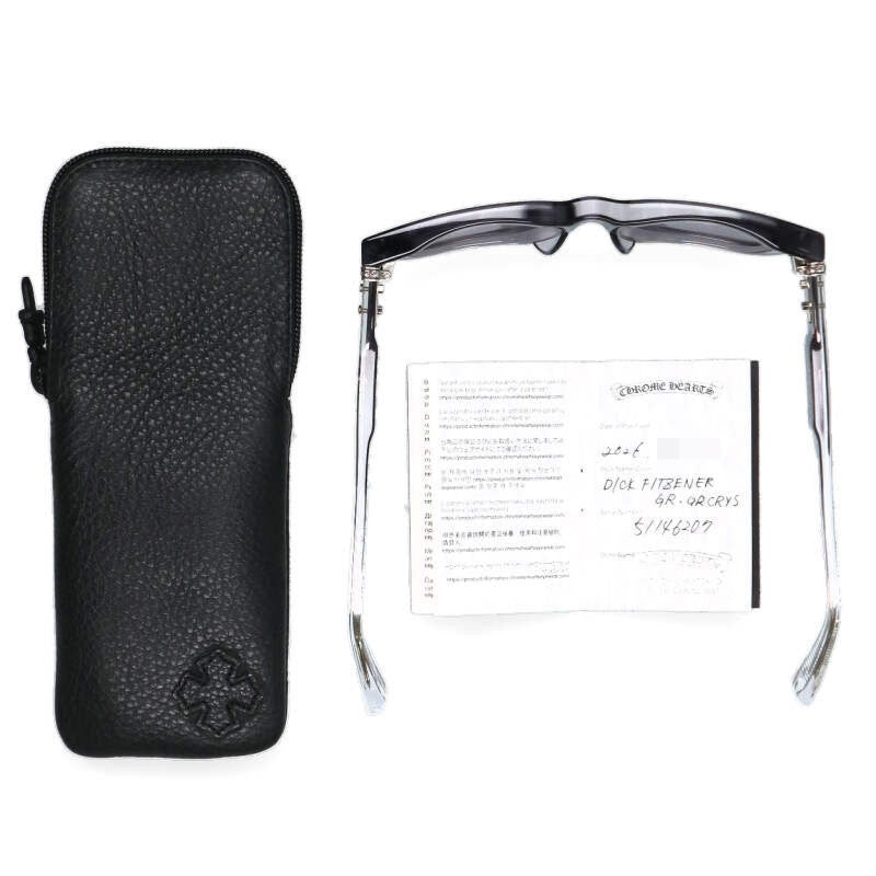 Chrome Hearts DICK FITZENER CH Cross Temple Size ONE SIZE